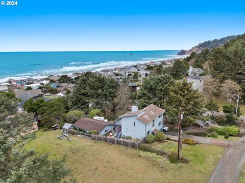 A home in Lincoln City