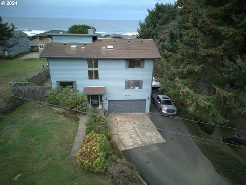 A home in Lincoln City