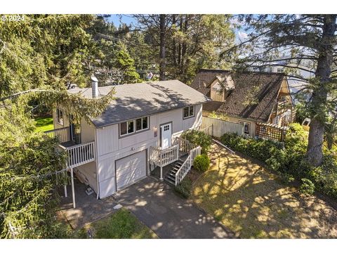 A home in Lincoln City