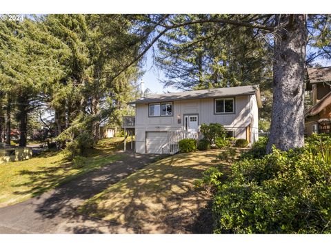 A home in Lincoln City