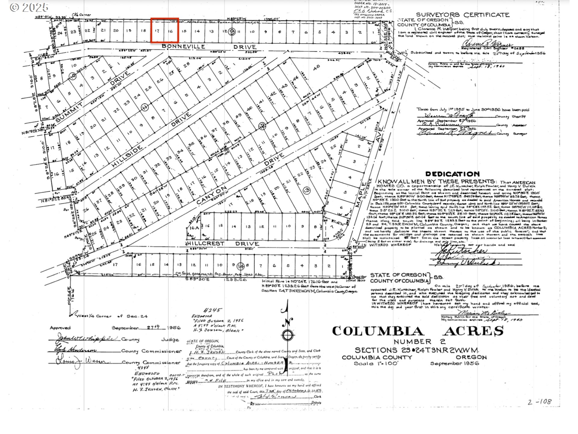 Lot 16-17 Bonneville DR