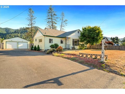 Photo of 47578 School St, Oakridge, OR 97463 (MLS # 757825378)