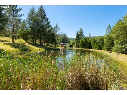 A home in Myrtle Creek