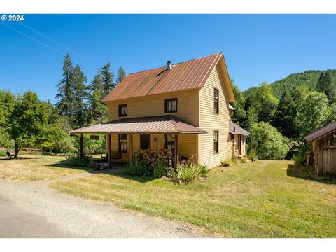 A home in Myrtle Creek