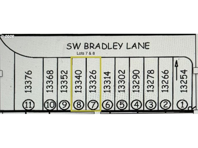 13326 SW BRADLEY LN 7 & 8