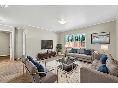 Tiny photo for 449 N D St, Lowell, OR 97452 (MLS # 680011657)
