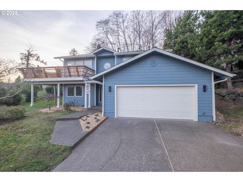 A home in Lincoln City