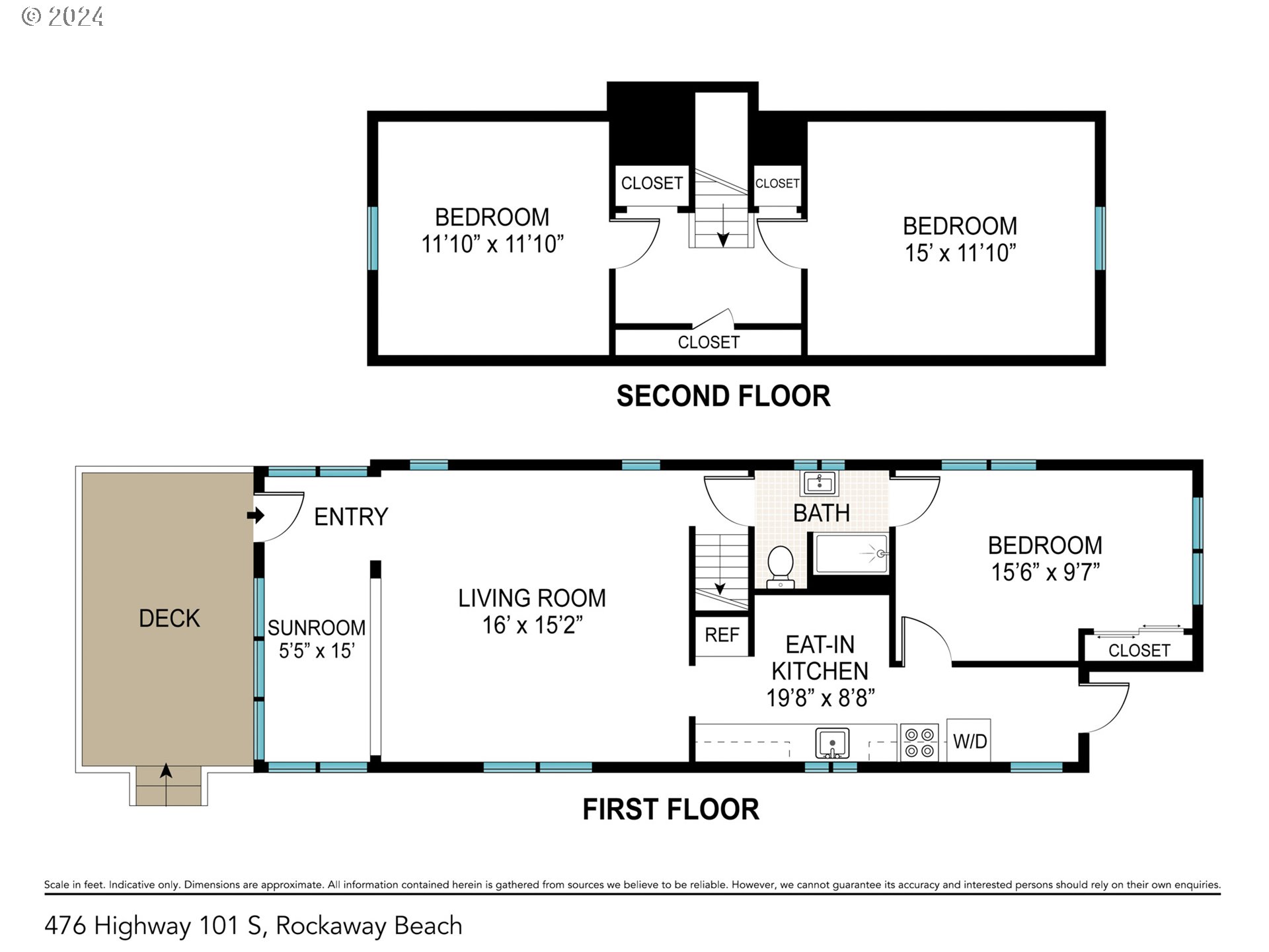 Rockaway Beach, Oregon 97136, United States, 3 Bedrooms Bedrooms, ,1 BathroomBathrooms,Residential,Active,47679