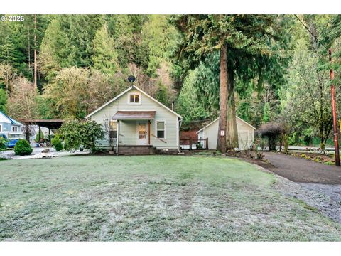 Photo of 47054 Westfir Oakridge Rd, Westfir, OR 97492 (MLS # 451139389)