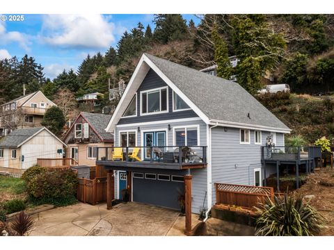 A home in Depoe Bay