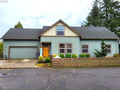 A home in Willamina