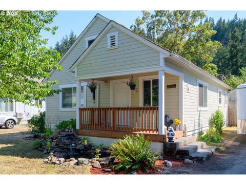 Photo of 46874 Sunset Ave, Westfir, OR 97492 (MLS # 24089561)
