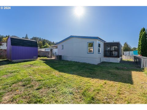 A home in Sutherlin