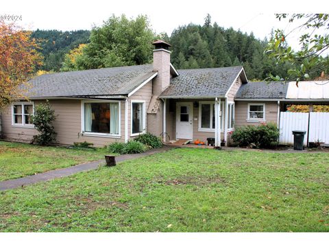 A home in Myrtle Creek