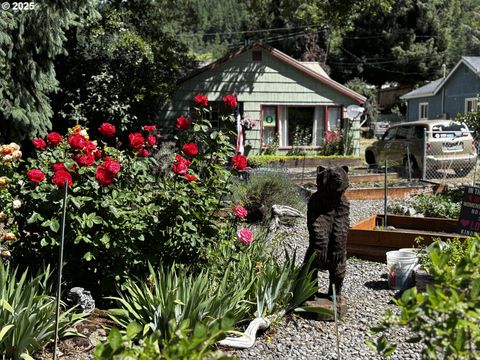 Tiny photo for 47947 Commercial St, Oakridge, OR 97463 (MLS # 729308446)
