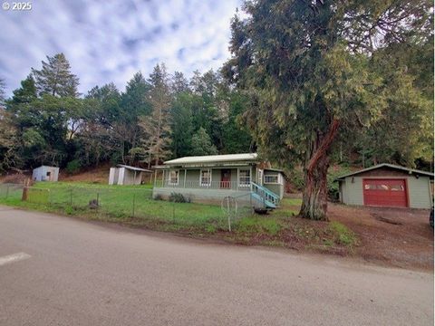 A home in Myrtle Creek