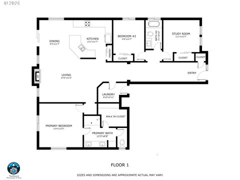 Tiny photo for 170 Rockcrest Dr, Lowell, OR 97452 (MLS # 494360140)