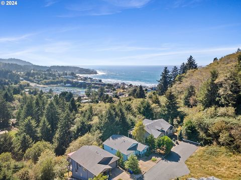 A home in Depoe Bay