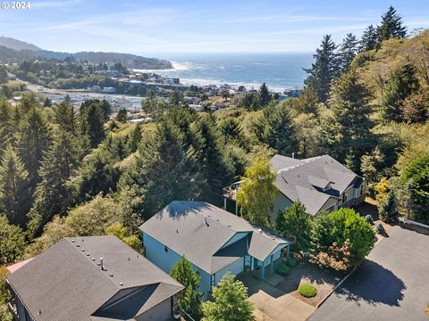 A home in Depoe Bay