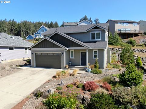 A home in Lincoln City