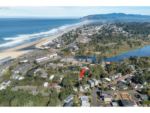 A home in Lincoln City