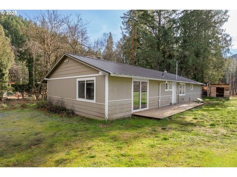 A home in Myrtle Creek