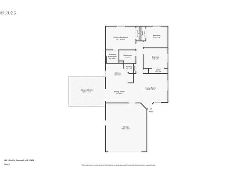 Tiny photo for 245 S 2nd St, Creswell, OR 97426 (MLS # 664979249)