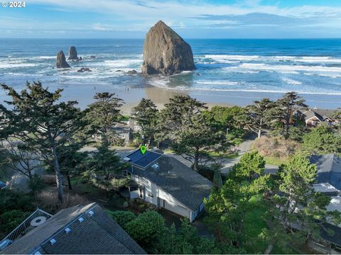 A home in Cannon Beach