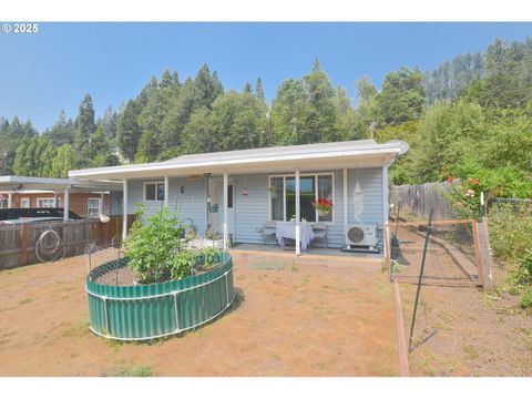 Tiny photo for 48565 E 1st St, Oakridge, OR 97463 (MLS # 736519777)