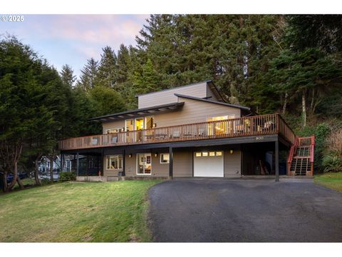 A home in Depoe Bay