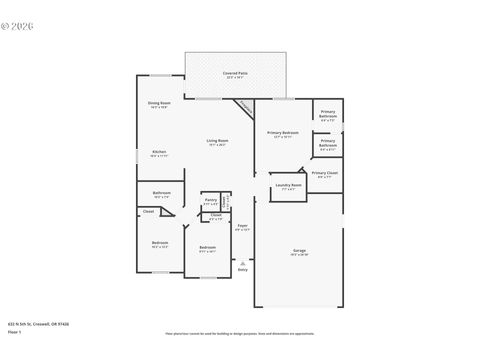 Tiny photo for 632 N 5th St, Creswell, OR 97426 (MLS # 374745775)