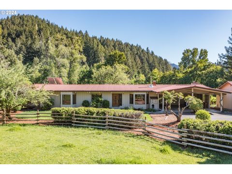 A home in Myrtle Creek