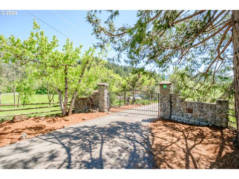 A home in Myrtle Creek