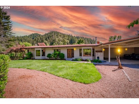 A home in Myrtle Creek