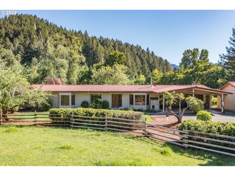 A home in Myrtle Creek