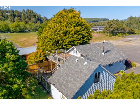 A home in Lincoln City