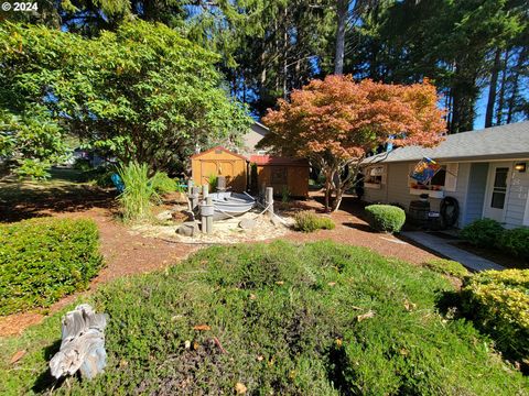 A home in Lincoln City