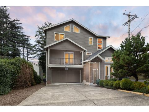 A home in Lincoln City