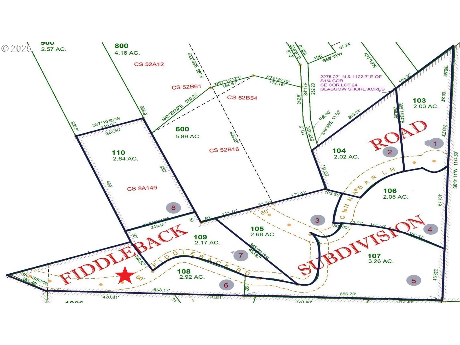 6 Fiddle Back RD Lot #6