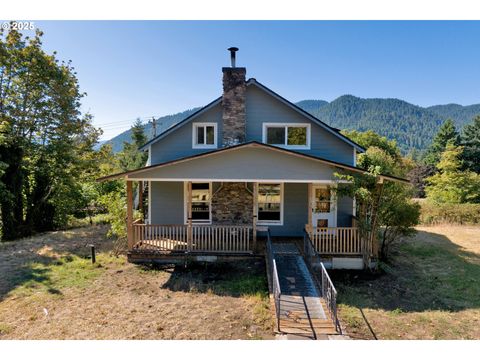 Photo of 48400 Railroad Ave, Oakridge, OR 97463 (MLS # 158772992)