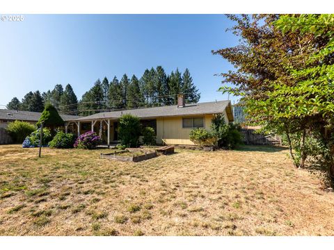 Tiny photo for 47711 Commercial St, Oakridge, OR 97463 (MLS # 506357384)