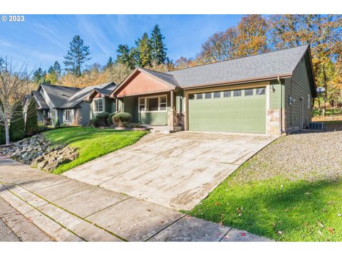 A home in Oakridge