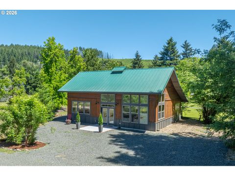 Photo of 45955 Goodpasture Rd, Vida, OR 97488 (MLS # 565308497)