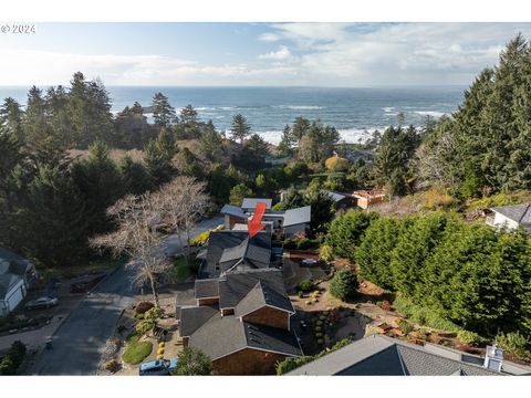 A home in Otter Rock