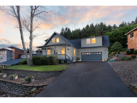 A home in Otter Rock