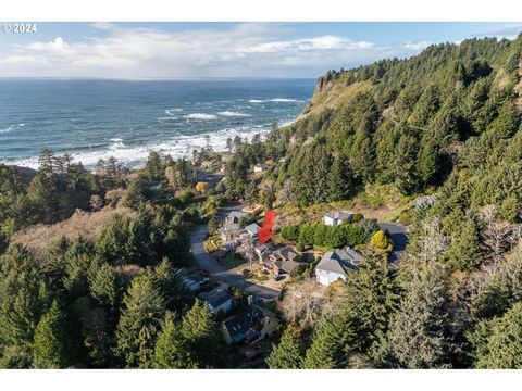 A home in Otter Rock