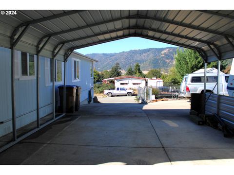 A home in Myrtle Creek