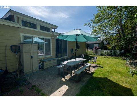 A home in Lincoln City