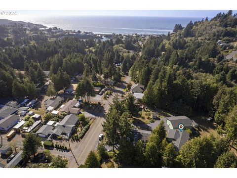 A home in Depoe Bay