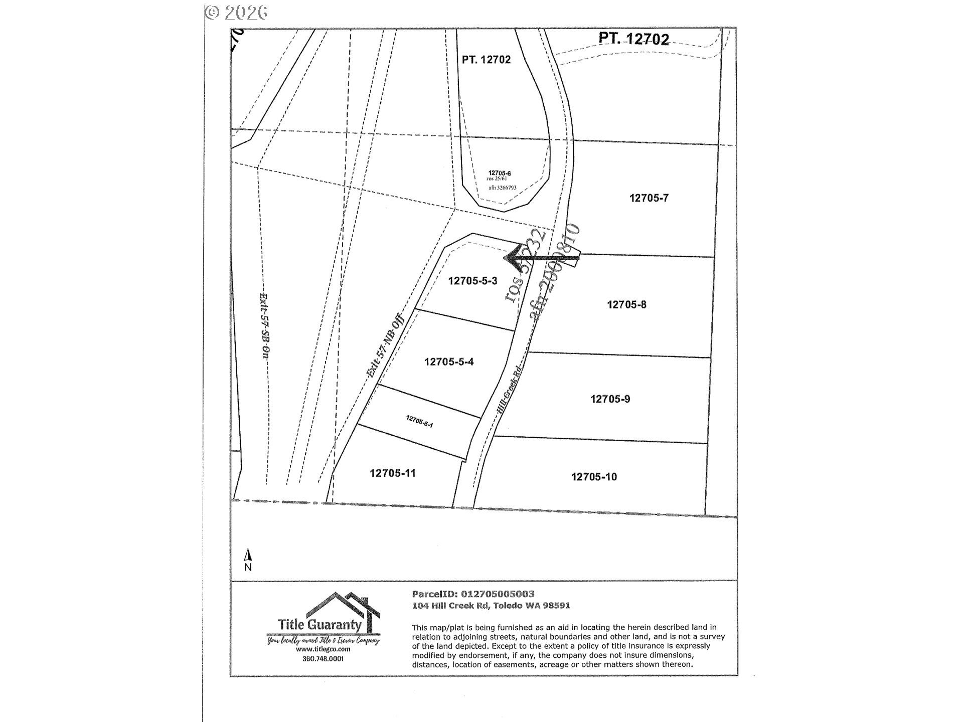 104 HILL CREEK RD